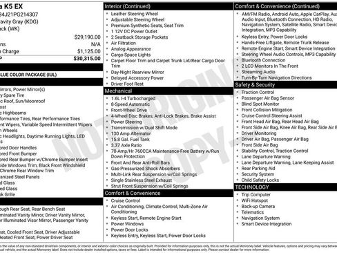 Used 2023 Kia K5 EX FWD image 12