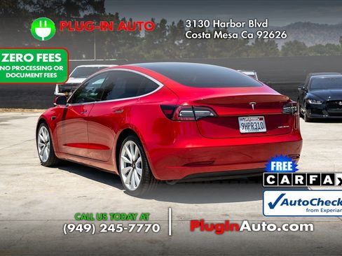 Used 2018 Tesla Model 3 Long Range AWD/4WD image 3