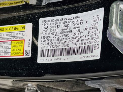 Used 2023 Honda Civic Sport image 29