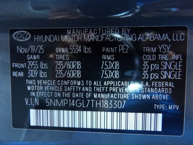 Certified 2026 Hyundai Santa Fe SE FWD image 30