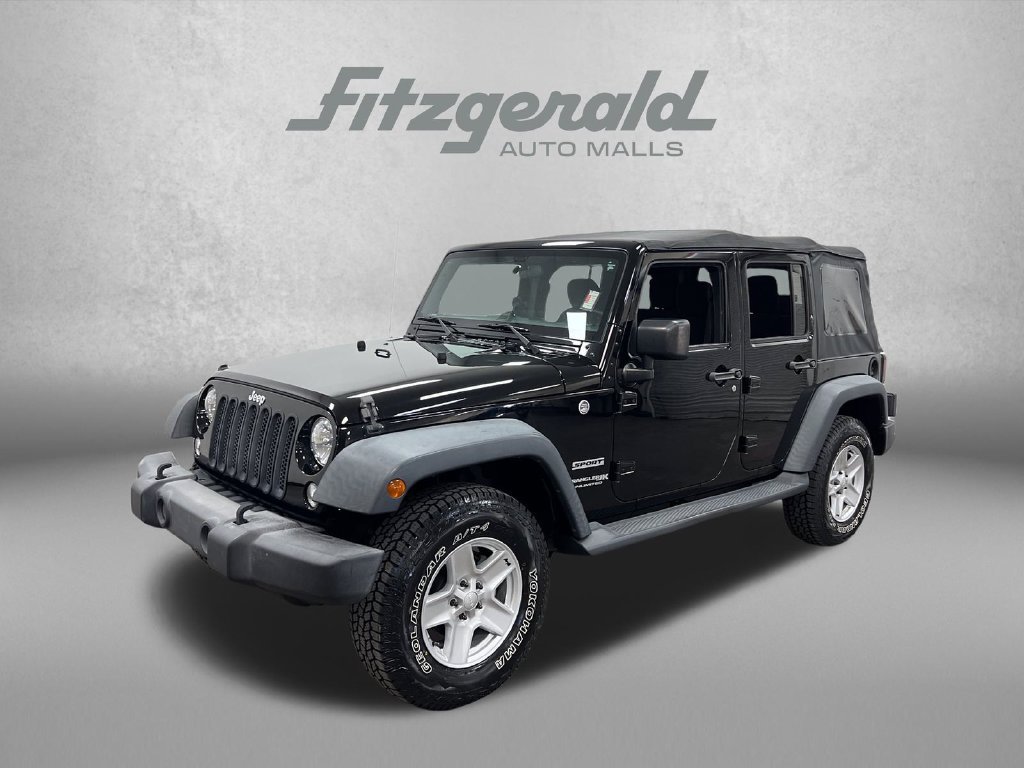Used 2018 Jeep Wrangler Unlimited Sport w/ Connectivity Group AWD/4WD 360° Tour