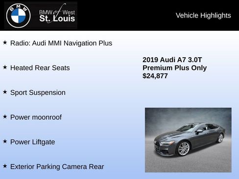 Used 2019 Audi A7 3.0T Premium Plus w/ Premium Plus Package image 16