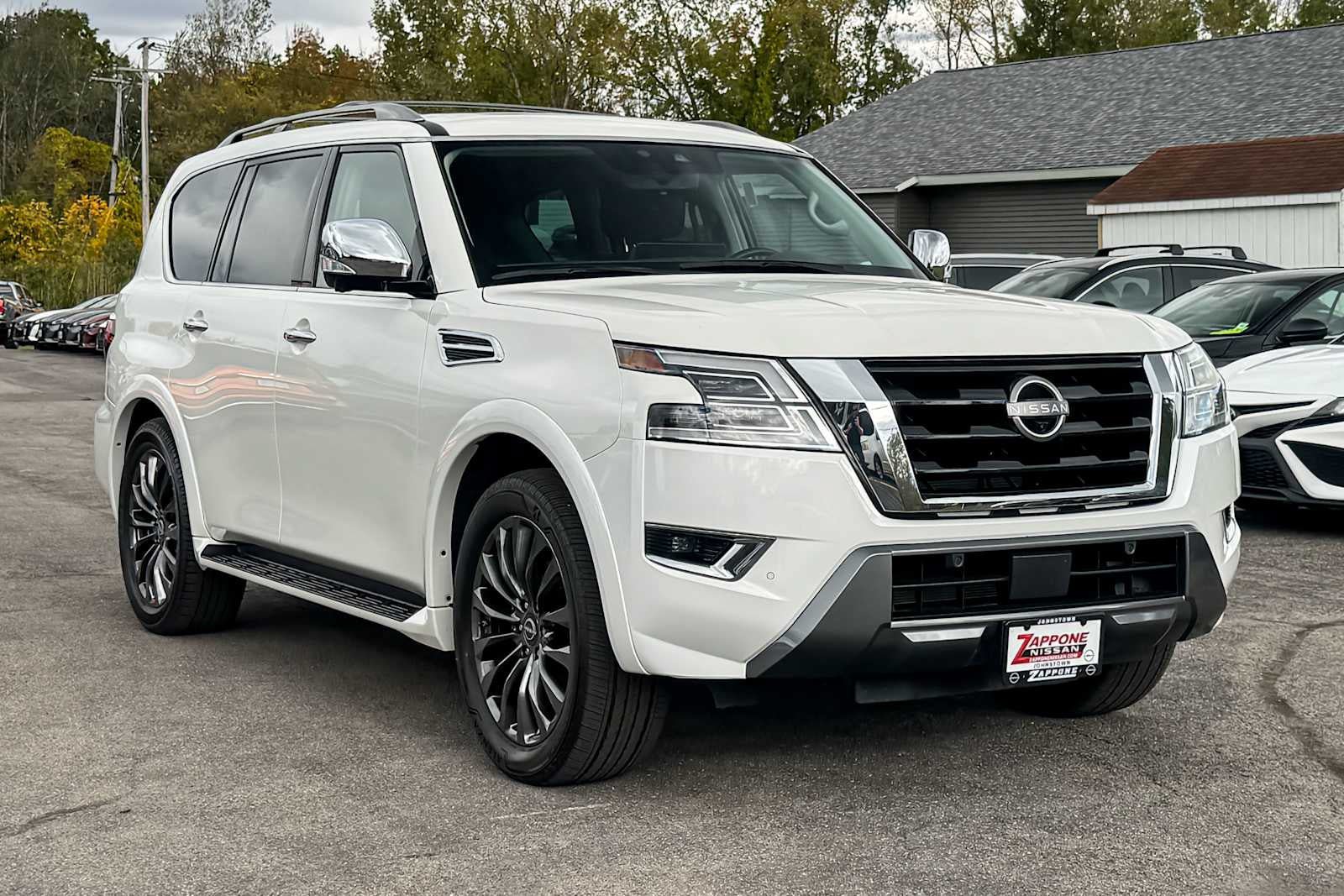 Certified 2023 Nissan Armada Platinum w/ Captain's Chairs Package AWD/4WD image 1