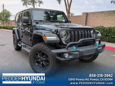 Used 2023 Jeep Wrangler Unlimited Rubicon 4xe AWD/4WD image 1