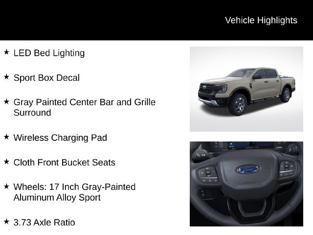 New 2026 Ford Ranger XLT AWD/4WD image 14
