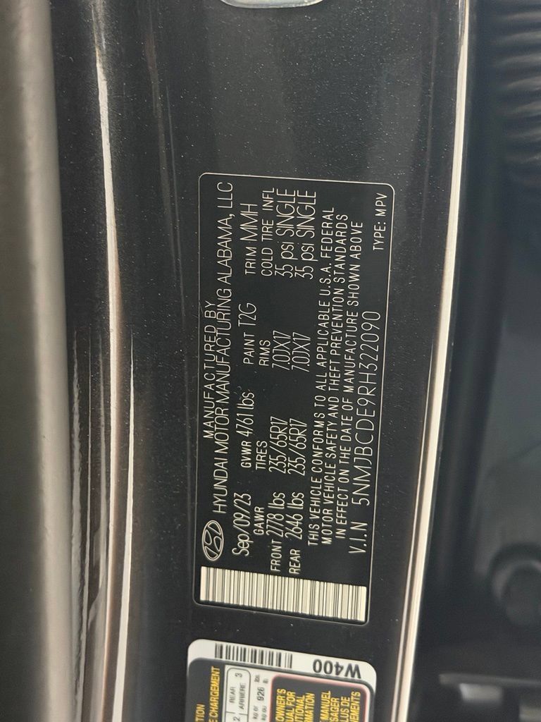 Used 2024 Hyundai Tucson SEL AWD/4WD image 27