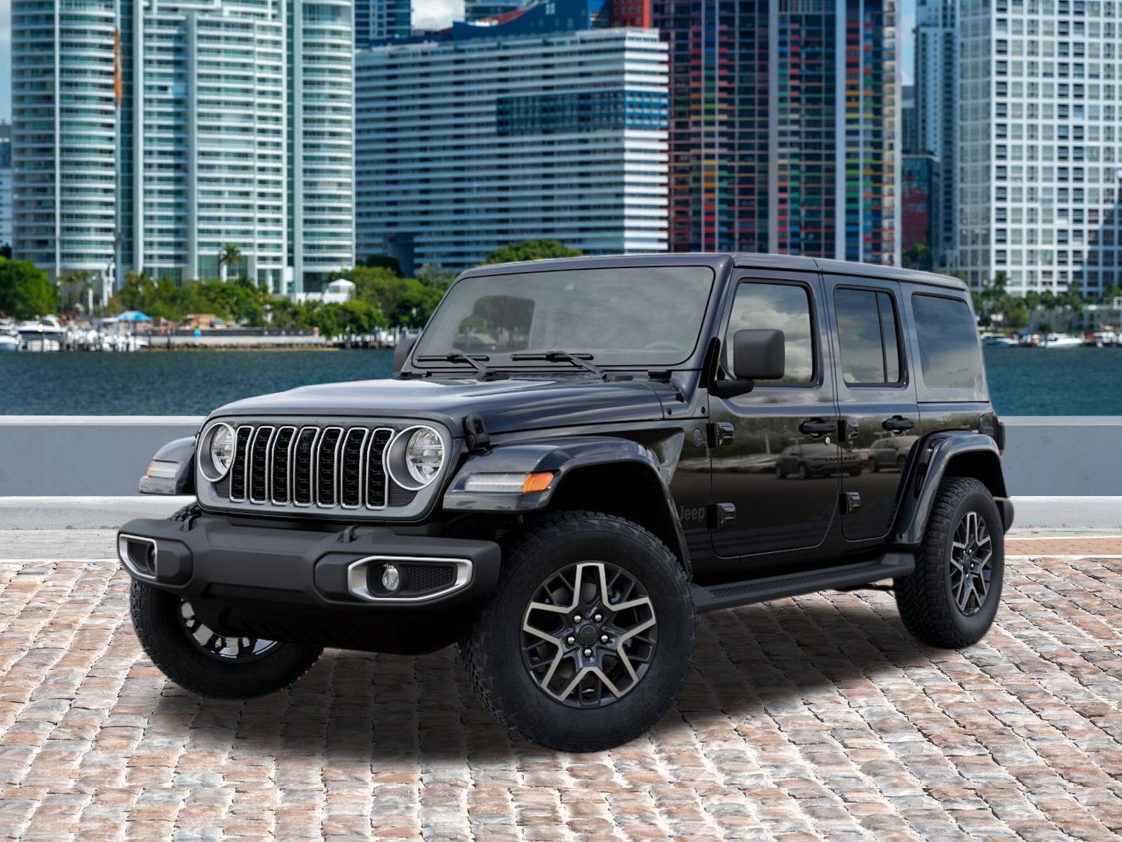 New 2026 Jeep Wrangler Unlimited Sahara w/ Rockslide Package AWD/4WD 360° Tour
