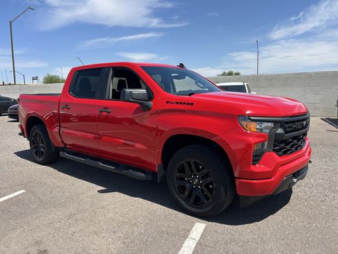 Used 2024 Chevrolet Silverado 1500 Custom w/ Turbomax Blackout Package RWD image 7