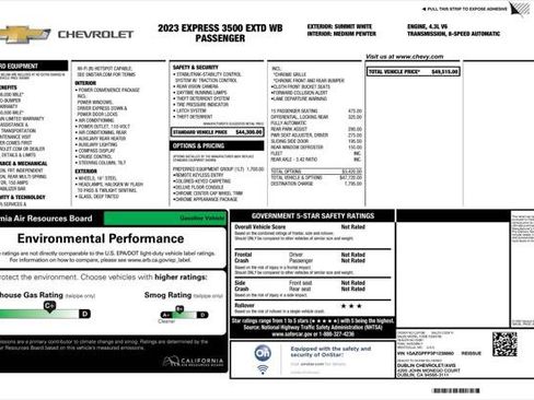 Used 2023 Chevrolet Express 3500 LT w/ LT Preferred Equipment Group image 3