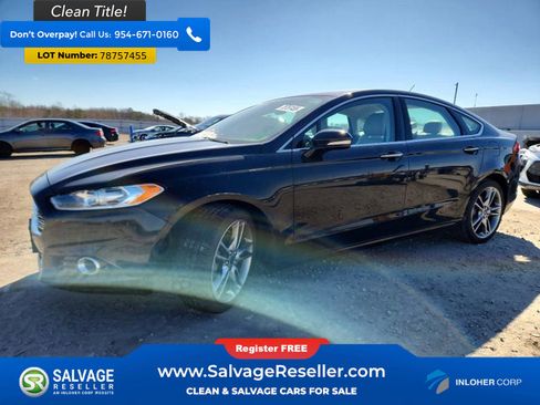 Used 2016 Ford Fusion Titanium FWD image 1