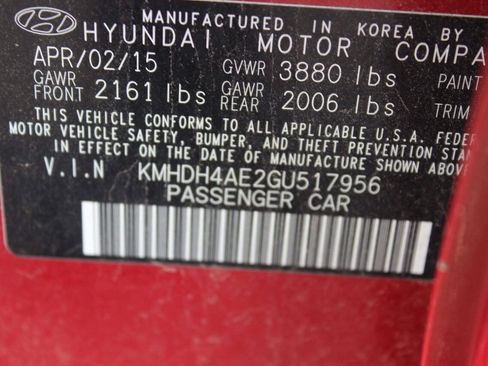 Used 2016 Hyundai Elantra SE FWD image 10