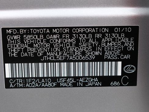 Used 2010 Lexus LS 460 AWD image 34