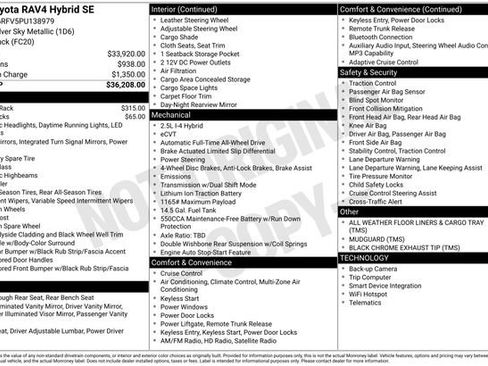 Certified 2023 Toyota RAV4 SE AWD/4WD image 3