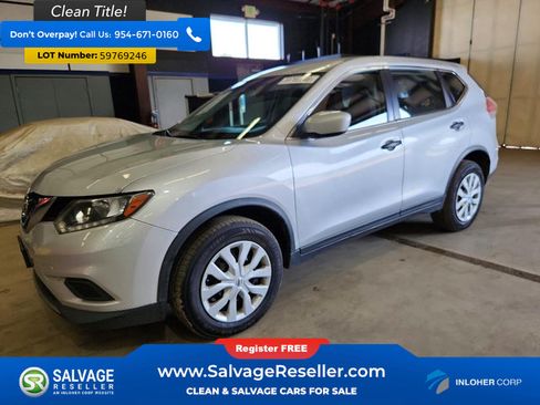 Used 2016 Nissan Rogue S AWD/4WD image 1