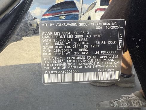 New 2026 Volkswagen Atlas Cross Sport SE FWD image 26