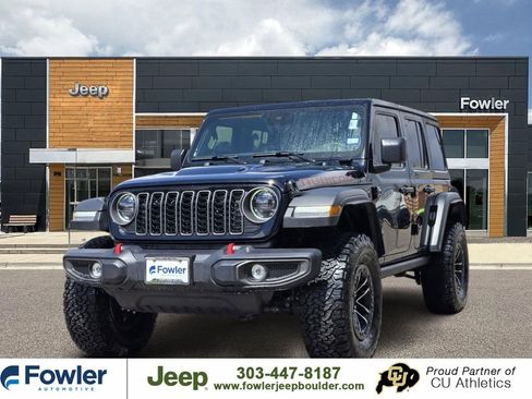 Used 2025 Jeep Wrangler Unlimited Rubicon w/ XTREMEE 35" Tire Package AWD/4WD image 1