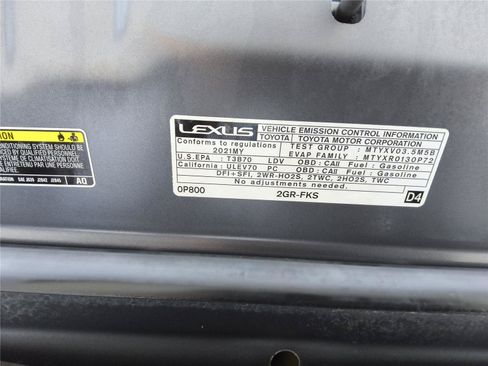 Used 2021 Lexus ES 350 Ultra Luxury FWD image 12