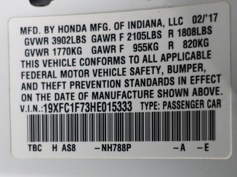 Used 2017 Honda Civic EX-L image 24
