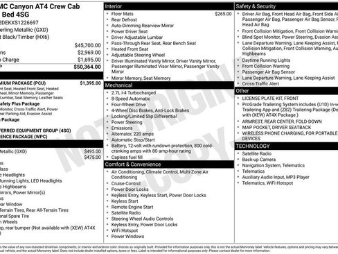 Used 2025 GMC Canyon AT4 w/ AT4 Premium Package image 6