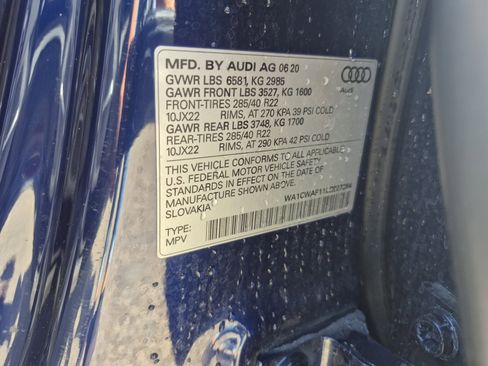 Used 2020 Audi SQ8 Prestige AWD/4WD image 25