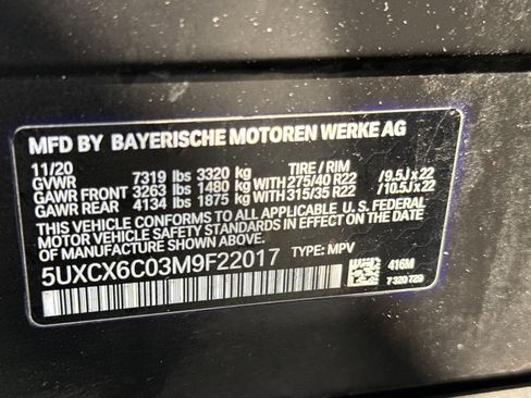 Used 2021 BMW X7 M50i AWD/4WD image 33