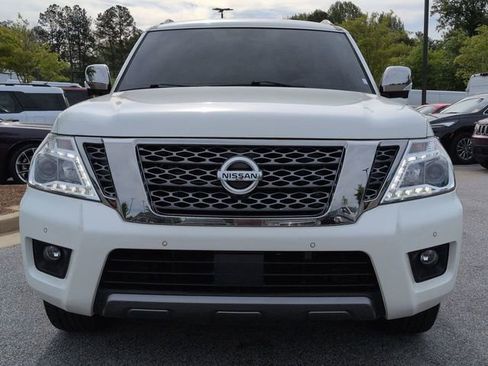 Used 2019 Nissan Armada Platinum w/ Captain's Chairs Package AWD/4WD image 9