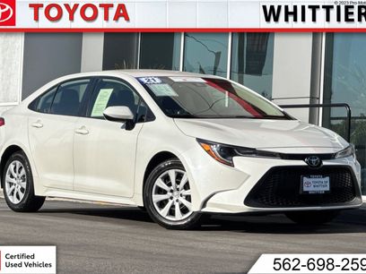 Certified 2021 Toyota Corolla LE
