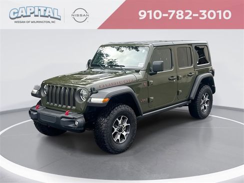 Used 2021 Jeep Wrangler Unlimited Rubicon w/ Steel Bumper Group image 1