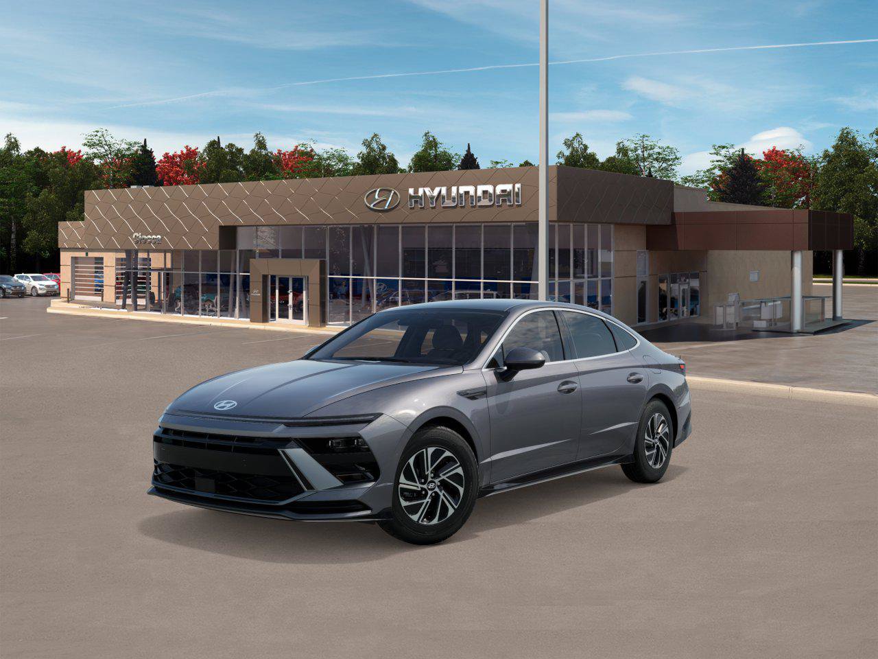 New 2026 Hyundai Sonata Blue FWD image 1