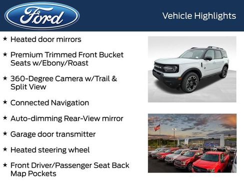 New 2025 Ford Bronco Sport Outer Banks w/ Outer Banks Tech Package+ image 12