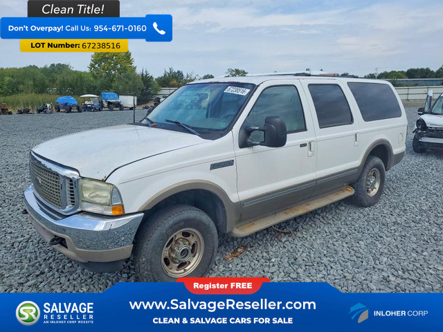 Used 2002 Ford Excursion Limited AWD/4WD image 1