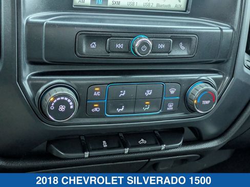 Used 2018 Chevrolet Silverado 1500 Custom w/ Custom Value Package AWD/4WD image 23
