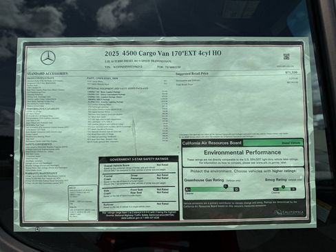 New 2025 Mercedes-Benz Sprinter 4500 image 15