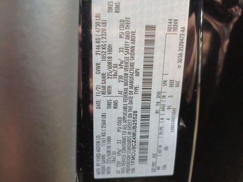 Used 2021 Ford Escape SEL image 25