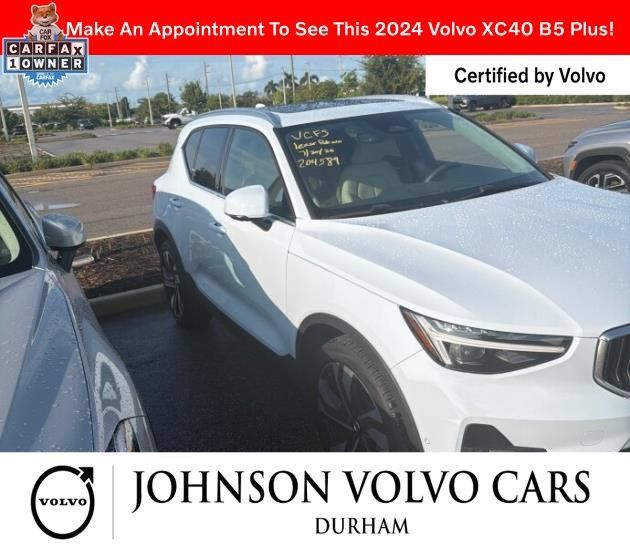 Certified 2024 Volvo XC40 B5 Plus w/ Protection Package Premier AWD/4WD image 2
