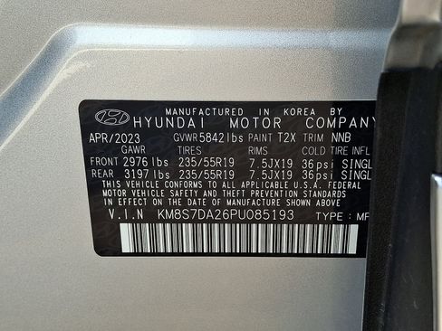Certified 2023 Hyundai Santa Fe Limited AWD/4WD image 27