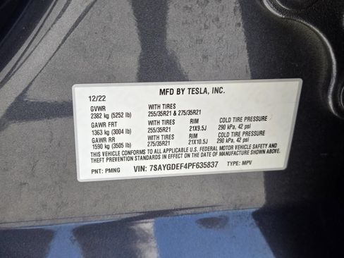 Used 2023 Tesla Model Y Performance AWD/4WD image 25