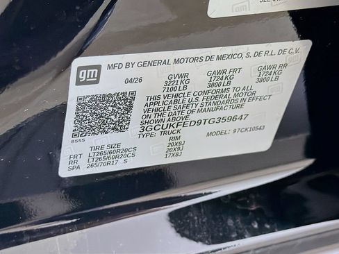 New 2026 Chevrolet Silverado 1500 LT Trail Boss w/ Convenience Package II AWD/4WD image 28