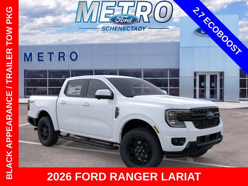 New 2026 Ford Ranger Lariat w/ Black Appearance Package AWD/4WD image 1