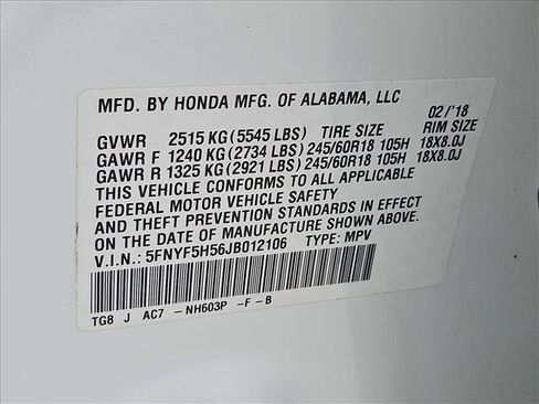 Used 2018 Honda Pilot EX-L image 27