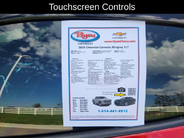 Used 2025 Chevrolet Corvette Stingray Coupe w/ Z51 Performance Package RWD image 13