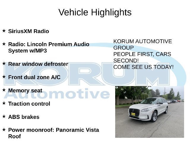 Certified 2024 Lincoln Corsair Grand Touring AWD/4WD image 8