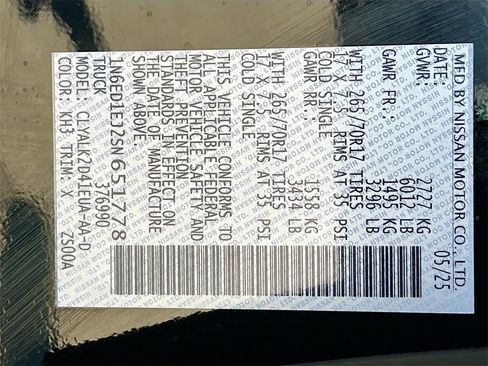 New 2025 Nissan Frontier Pro-X image 29