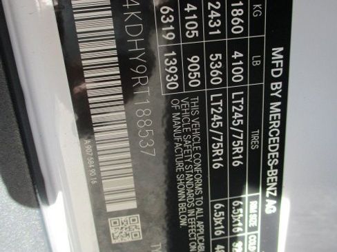 Used 2024 Mercedes-Benz Sprinter 2500 image 9