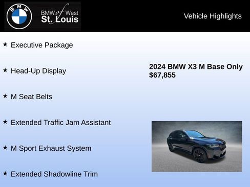 Used 2024 BMW X3 M w/ Competition Package image 16