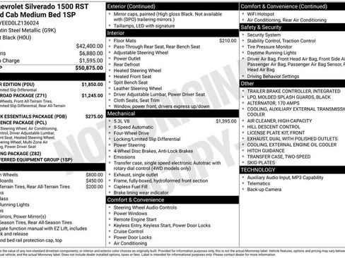 Used 2020 Chevrolet Silverado 1500 RST w/ All-Star Edition image 28