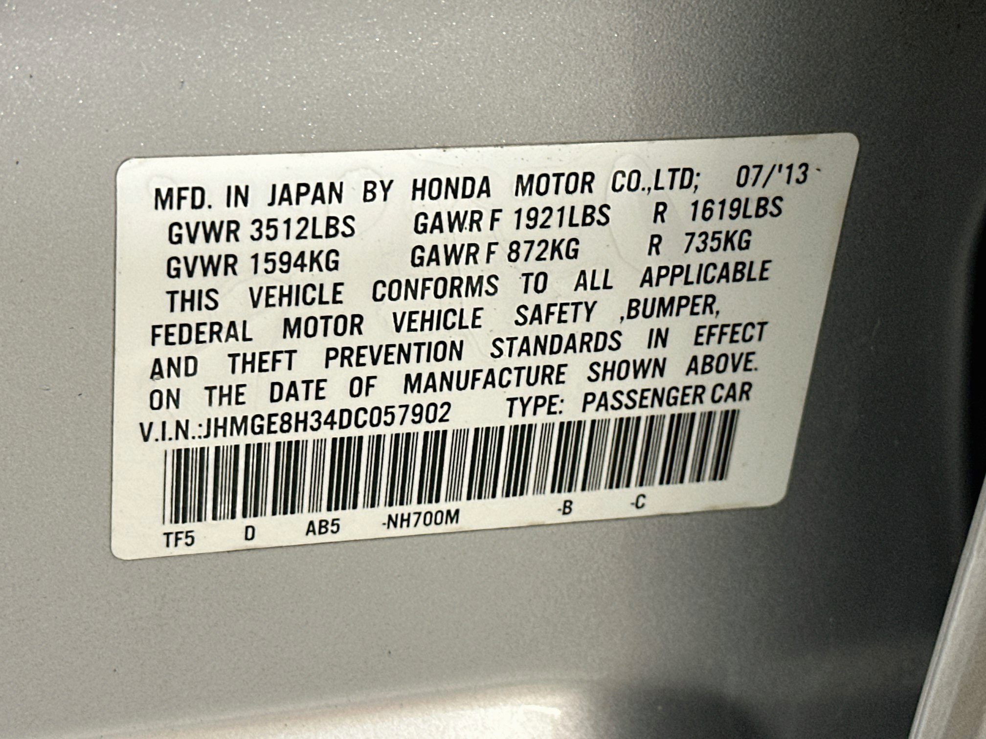 Used 2013 Honda Fit image 12