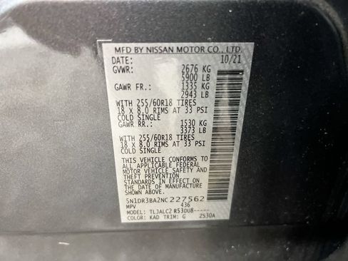 Used 2022 Nissan Pathfinder SV FWD image 27
