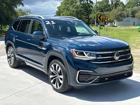 Used 2021 Volkswagen Atlas SEL R-Line AWD/4WD image 1