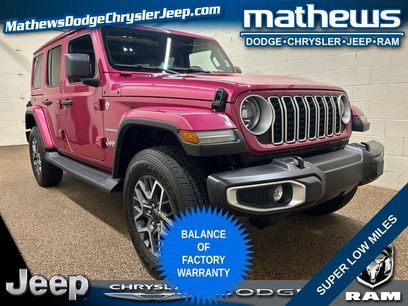 Used 2024 Jeep Wrangler Unlimited Sahara